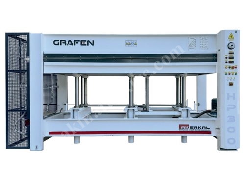 1300 x 2250 mm Yağ Isıtmalı Sıcak Pres Makinası