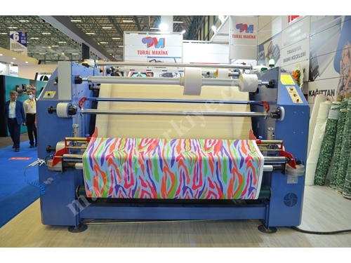 Пресс для сублимационной каландровой передачи бумажной ткани Tm-1900/Tc-925 с метражем деталей