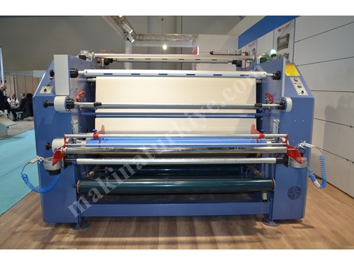  4 -10 mt üretim hızı/dakika Parça Metraj Kumaş Kağıt Transferi Süblimasyon Baskı Makinesi