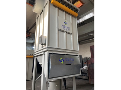 8000 m3/Saat 48 Torbalı Kabinli Kovalı Jet Pulse Havalandırma Filtresi - 1