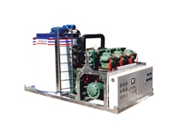 500 Kg - 30 Ton / Gün Endüstriyel Tatlı Su Yaprak Buz Makinası - 2