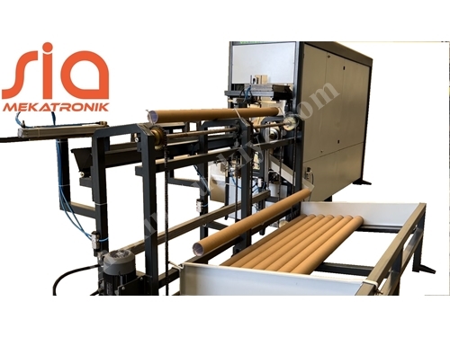 Servolu Kağıt Boru Dilimleme Makinası