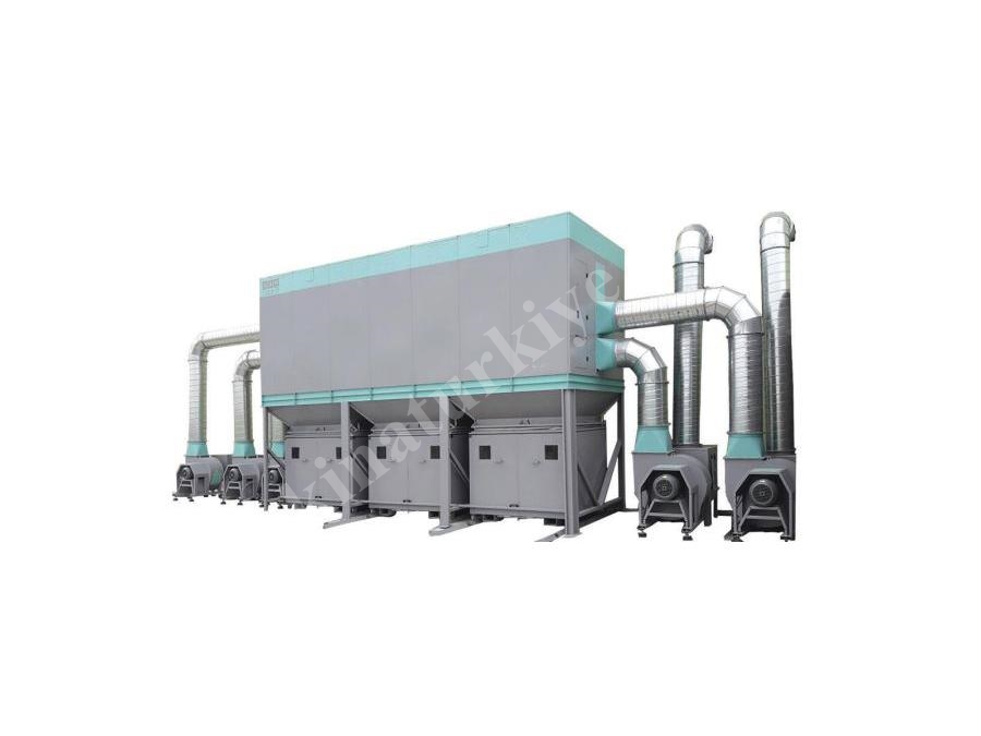 50000 m3/Saat Metal Konteyner Toz Toplama Makinesi