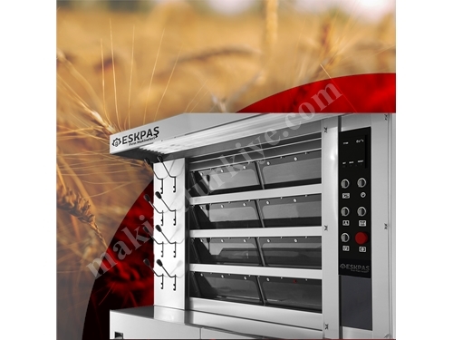 256 Pieces/Hour Tubular Stone Based Multi-Layer Bread Oven