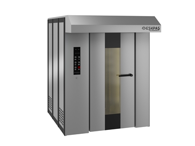 256 Stück/Stunde (13 Tablett) Drehkarren Brotgebäckofen - 2