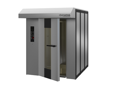 256 Stück/Stunde (13 Tablett) Drehkarren Brotgebäckofen - 3