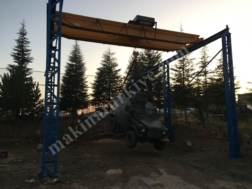 5 Ton Capacity Double Girder Overhead Crane