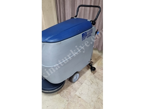 Laveuse de sol à poussée électrique avec batterie, machine de lavage italienne de 60 litres