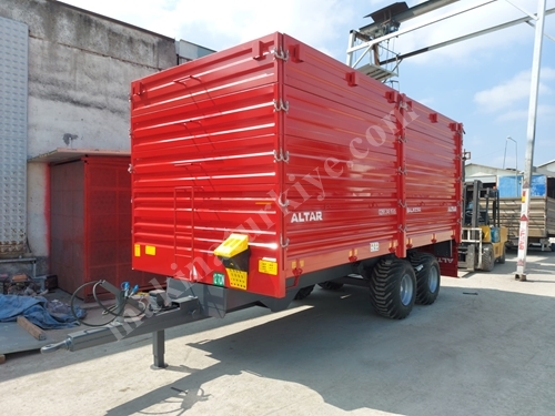 12 Ton 3 Extension Silage Trailer