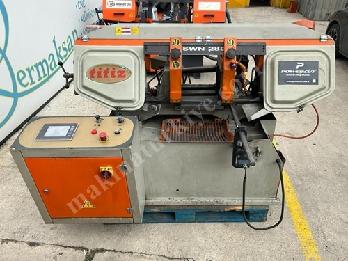 Titiz Swn 280 Elektronik Şerit Testere Tezgahı