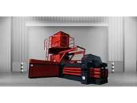 120 Ton Fully Automatic Paper Pet Nylon Bale Press