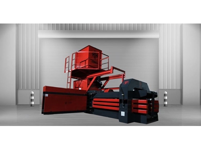 120 Ton Fully Automatic Paper Pet Nylon Bale Press