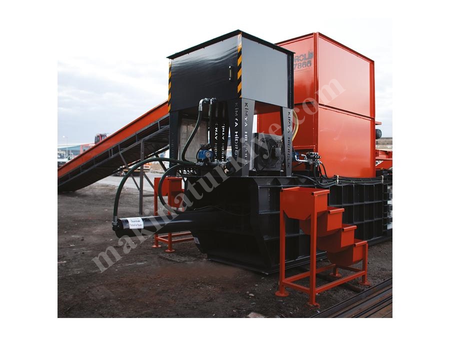 90 Tons Waste Paper Baling Press