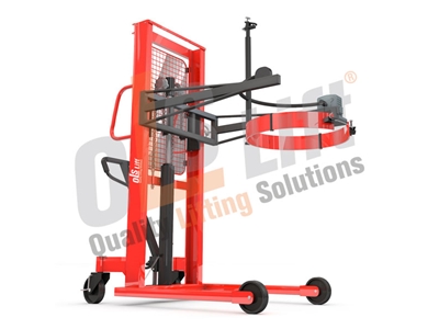 450 Kg 150 Cm Manual Barrel Handling Turning Stacker - 4