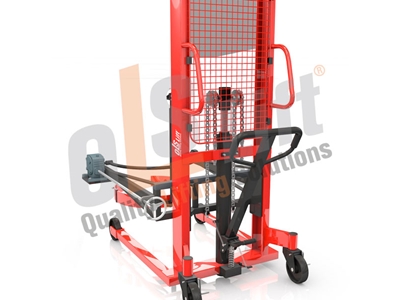 450 Kg 150 Cm Manual Barrel Handling Turning Stacker - 2