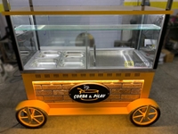 Manufacturing Rice Soup Liver Cart - Mobile Pilaf Cart - 1