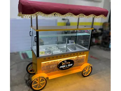 Manufacturing Rice Soup Liver Cart - Mobile Pilaf Cart