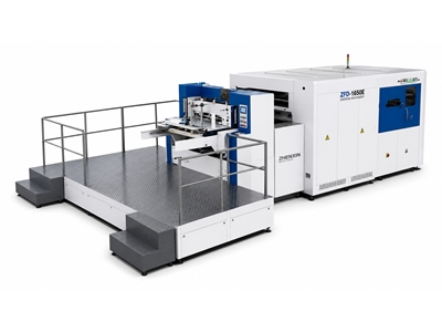 1480 x 1080 mm Otomatik Kenar Beslemeli Kalıp Kesme Makinesi - 0