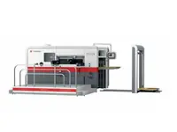 Полуавтоматическая машина для резки бумаги и гофрокартона размером 1300x930 мм