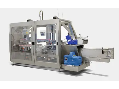90-120 Packs/Min Box Dressing and Carton Wrapping Machine