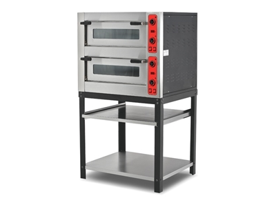 5+5 Double Deck Electric Pizza Oven - 0