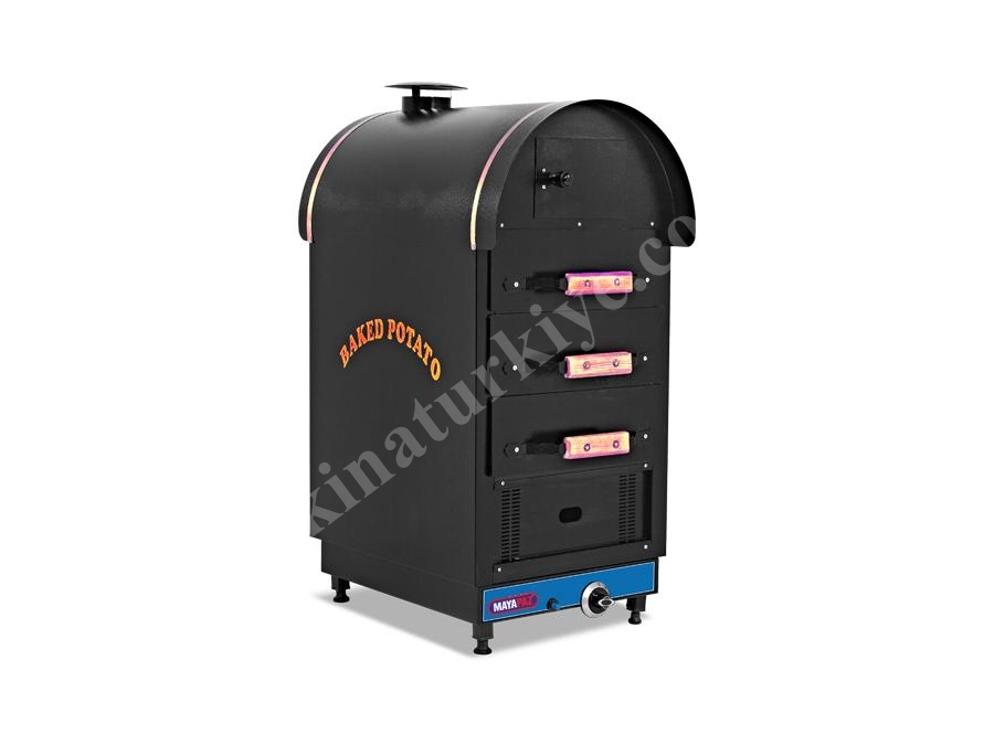 Mp.Kfg.030 Gazlı 3 Katlı Kumpir Fırını