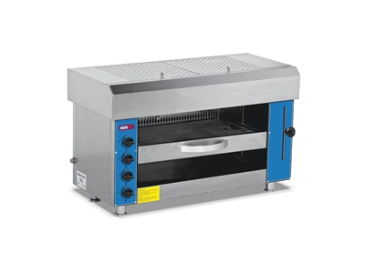 4-Burner Gas Salamander Grill - 1
