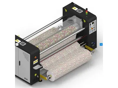 Machine de fixation et de séchage de tissu de 2200 mm (320 cylindres)