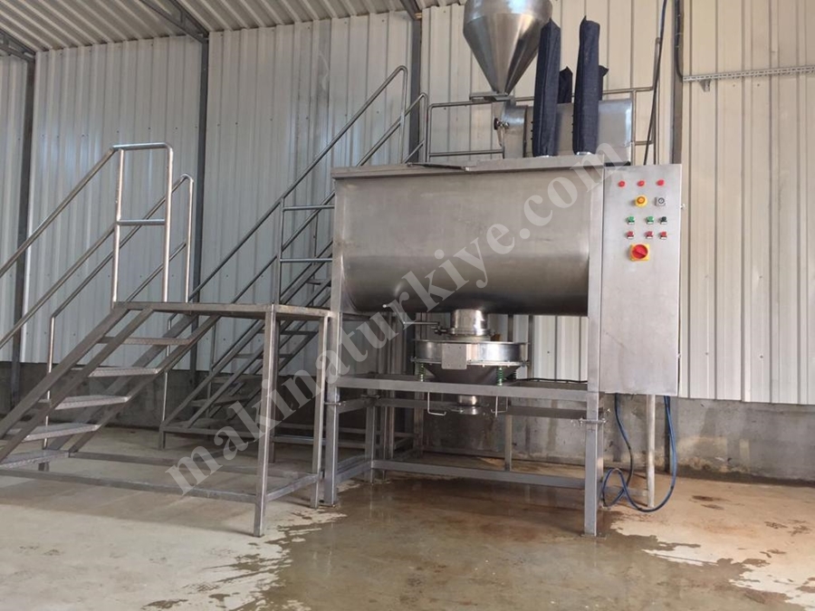 Ribbon Paslanmaz Tank Mikser Ertunç Paslanmaz {Model}