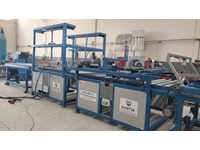 650-750 Pallets / Hour Fully Automatic Bidirectional Pallet Fastening Machine - 21