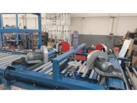 650-750 Pallets / Hour Fully Automatic Bidirectional Pallet Fastening Machine - 25