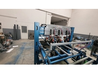 650-750 Pallets / Hour Fully Automatic Bidirectional Pallet Fastening Machine - 45