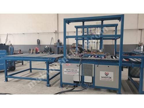 650-750 Pallets / Hour Fully Automatic Bidirectional Pallet Fastening Machine