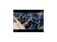650-750 Pallets / Hour Fully Automatic Bidirectional Pallet Fastening Machine - 3