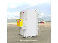 9000 Litre Yerüstü Pompa Donanımlı Dikey Yakıt Tankı