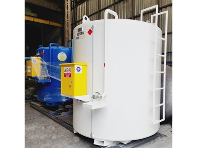 9000 Litre Yerüstü Pompa Donanımlı Dikey Yakıt Tankı - 4