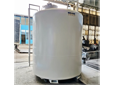 9000 Litre Yerüstü Pompa Donanımlı Dikey Yakıt Tankı - 7
