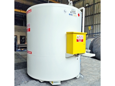 9000 Litre Yerüstü Pompa Donanımlı Dikey Yakıt Tankı - 5