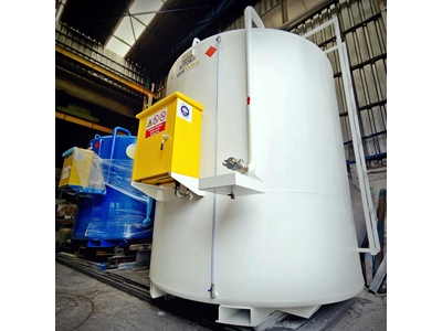 9000 Litre Yerüstü Pompa Donanımlı Dikey Yakıt Tankı - 2