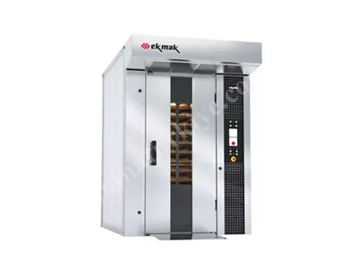 100 Kg/Hour Bread Baking Oven With Rotating Trolley