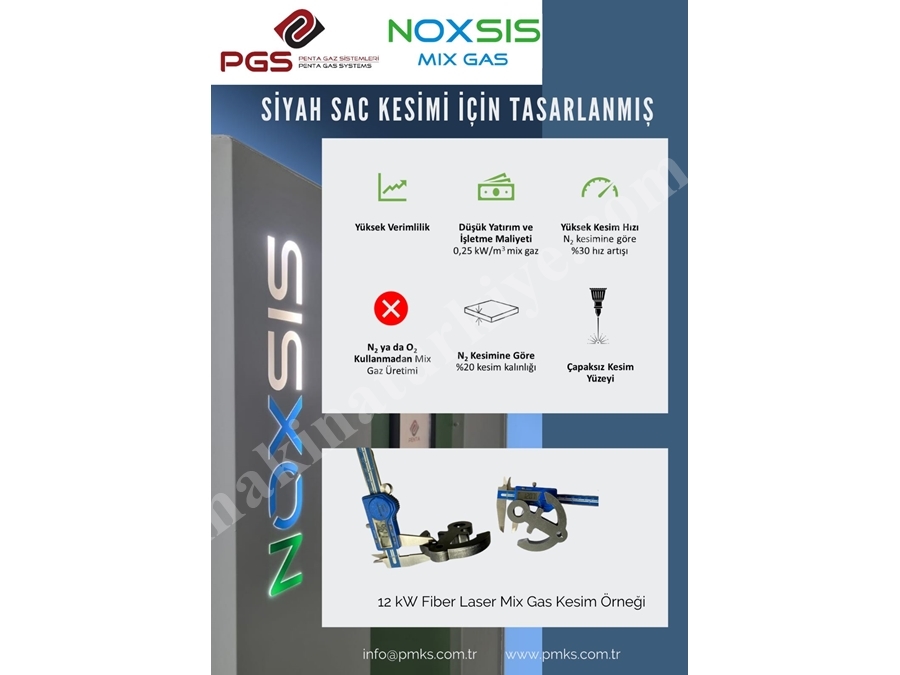 Noxsis Mix Gaz Jeneratörü