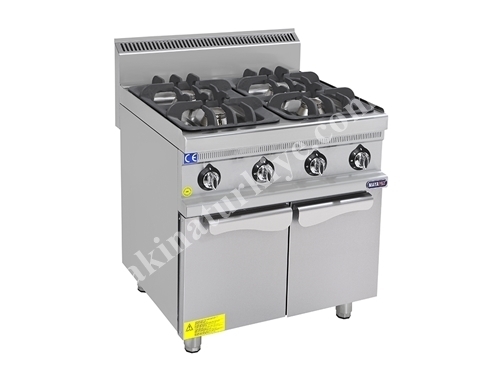 Plaque de cuisson à gaz 4 feux avec meuble