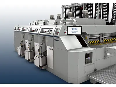 Rd 115S Rotary Die-cutting Flexo Printing Corrugated Cardboard Cutting Machine