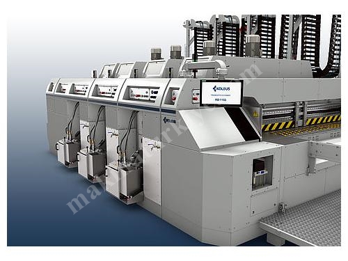 Rd 115S Rotary Die-cutting Flexo Printing Corrugated Cardboard Cutting Machine