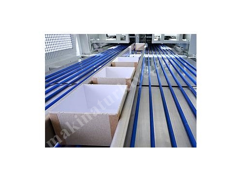 Blt 200 Cone Box Manufacturing Machine with 4 Adhesive Tapes