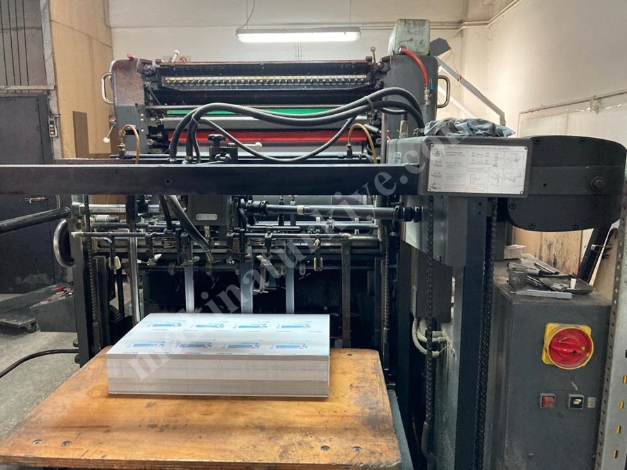 SORS Z 2 Renk Ofset Baskı Makinesi