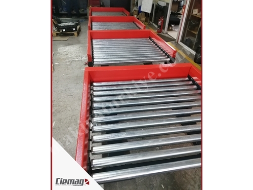 100 cm Roller Type Conveyor with 20 Heads Printing