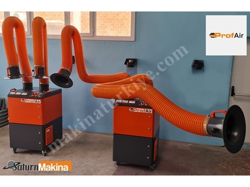 4300 m3/h Dual Arm Dust and Welding Fume Extraction Machine