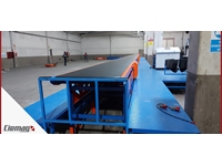 8M PVC Belt Flat Type Logistics PVC Belt Conveyor - 4