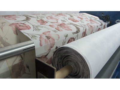 1800 mm Film Laminasyon ve Metraj Kumaş Kağıt Transfer Süblimasyon Baskı Makinesi - 8
